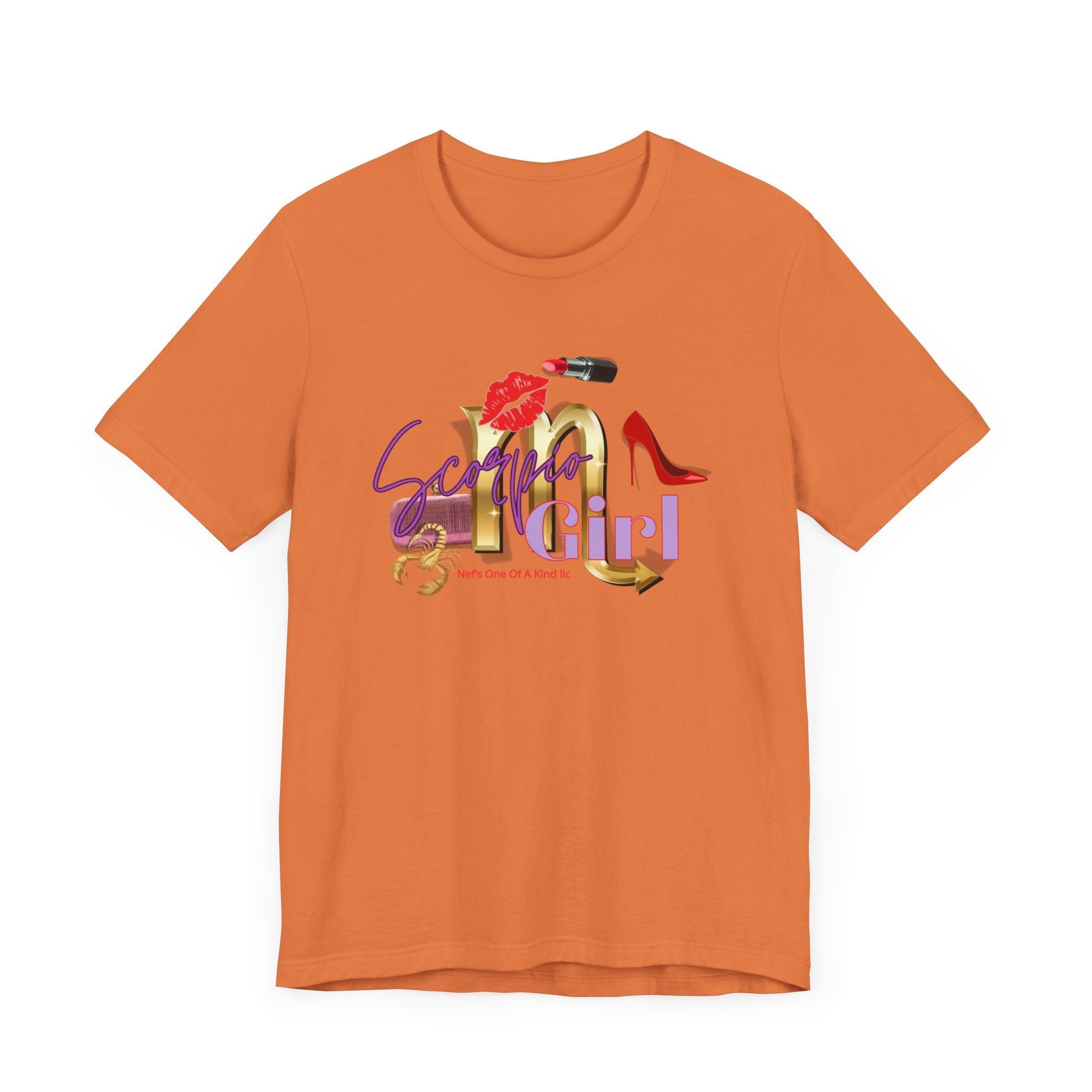 Unisex Scorpio Girl lipstick Tee
